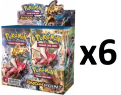 Pokemon XY9 BREAKPoint Booster Box CASE (6 Booster Boxes)